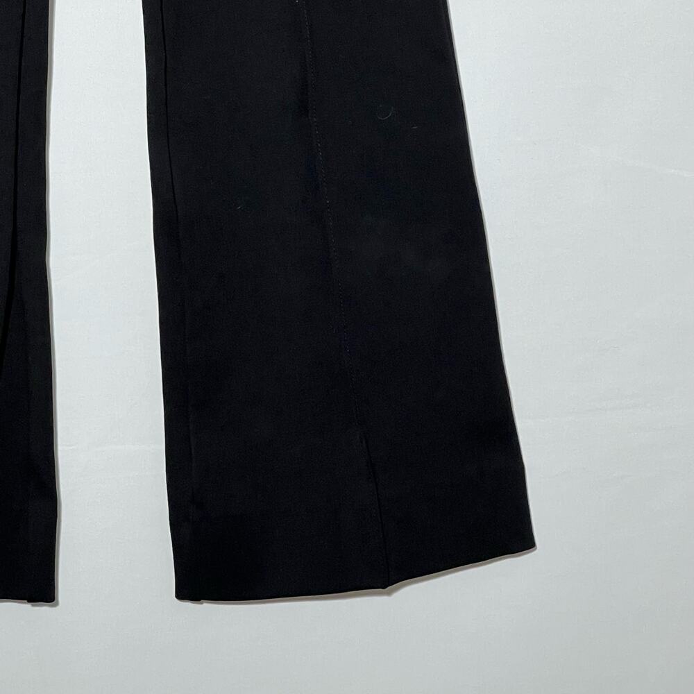 Anthropologie The Essential Pintucked Trouser Black Women's Size 4 - Picture 8 of 9